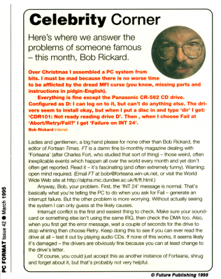 Bob Rickard_PC Format issue 42_March 1995.png