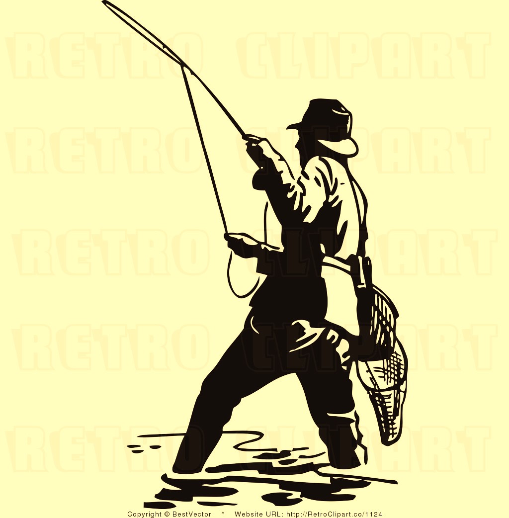 trout-clipart-royalty-free-black-and-white-retro-vector-clip-art-of-a-wading-fisherman-by-best...jpg